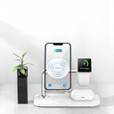 Recci RCW-20 Prestige Serisi 3in1 M-safe 15W Hızlı Şarj Özellikli Magnetik Kablosuz Şarj Standı - 2