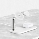 Recci RCW-20 Prestige Serisi 3in1 M-safe 15W Hızlı Şarj Özellikli Magnetik Kablosuz Şarj Standı - 7