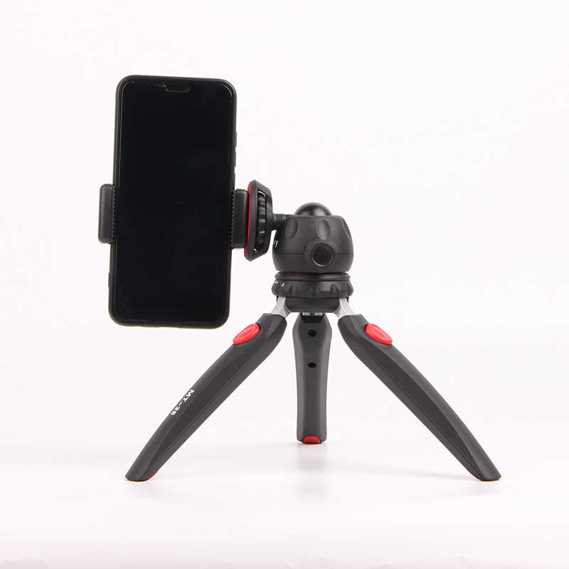 Jmary MT-35 Tripod 360 Derece Oynar Başlıklı Çok Yönlü Kısa Telefon Sabitleyici - 9