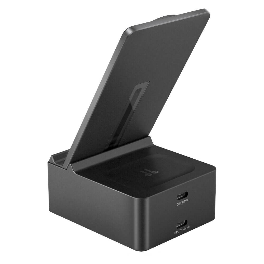 Wiwu Wi-W011 Platinum 3in1 Dijital Saatli ve Alarmlı Hızlı Şarj Özellikli Magnetik Kablosuz Şarj Standı - 4