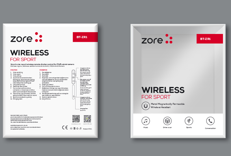 Zore BT-ZR1 Bluetooth Kulaklık - 1