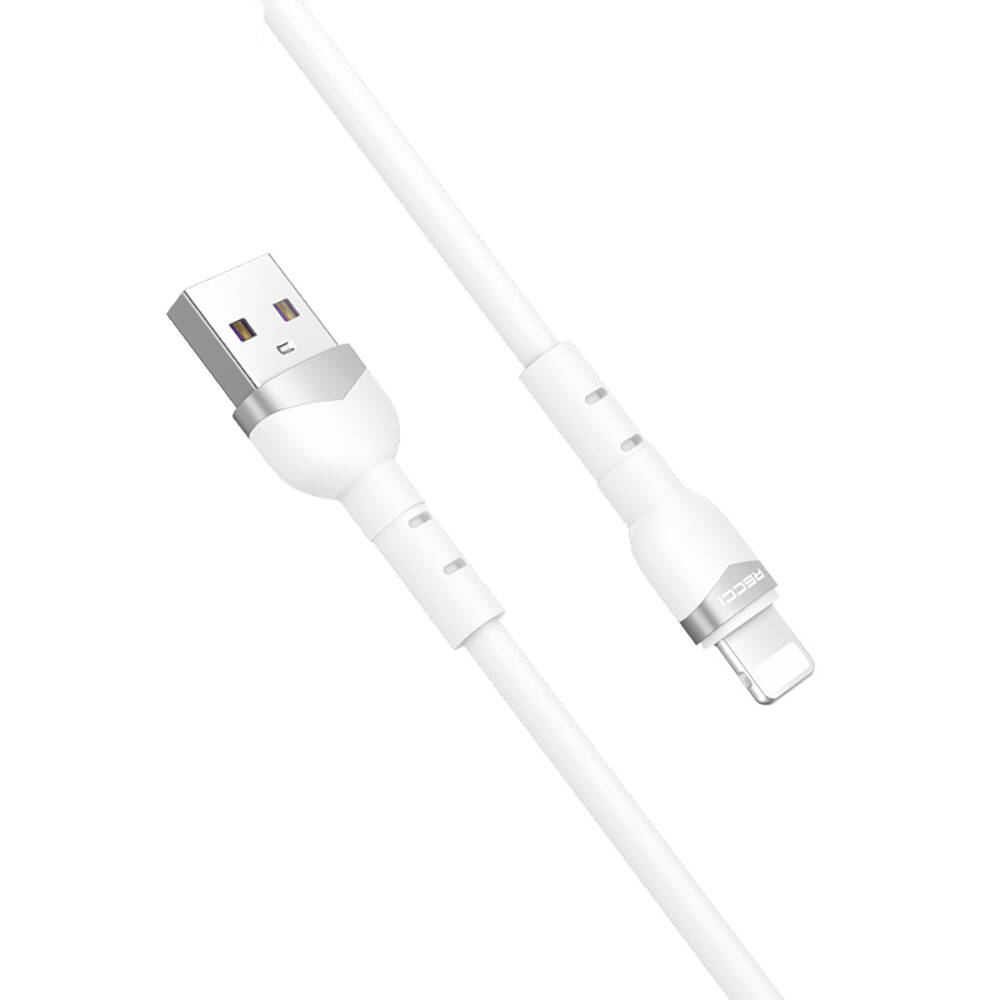 Recci RTC-N35L Hızlı Şarj Özellikli 100cm Lightning to USB-A Kablo - 4