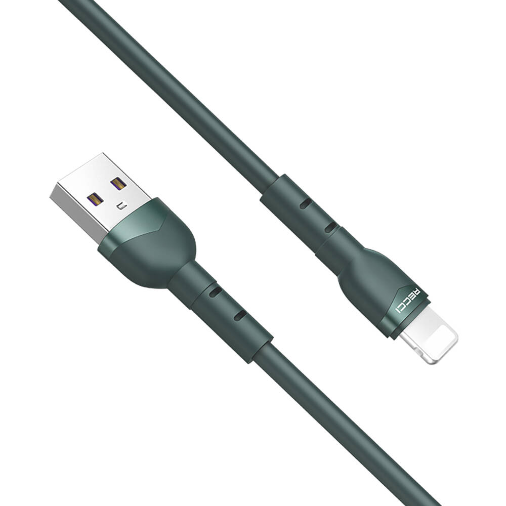 Recci RTC-N35L Hızlı Şarj Özellikli 100cm Lightning to USB-A Kablo - 5