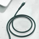 Recci RTC-P35CL Hızlı Şarj Özellikli 100cm Type-C to Lightning Kablo - 1