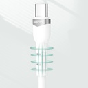 Recci RTC-P35CL Hızlı Şarj Özellikli 100cm Type-C to Lightning Kablo - 3