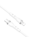 Recci RTC-P35CL Hızlı Şarj Özellikli 100cm Type-C to Lightning Kablo - 5