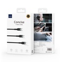 Wiwu Wi-C033 Concise Serisi 3in1 Type-C to Type-C Combo Kablo Seti - 1