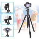 Jmary KT3255NB30 3 Kademeli 164.5cm Fonksiyonel Ayrılabilir Monopod Tasarım Başlıklı Tripod - 7