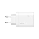 Zore Always-02 GaN Tech Type-C PD4.0 USB-A QC3.0 Hızlı Şarj Özellikli Seyahat Şarj Başlığı 45W - 3