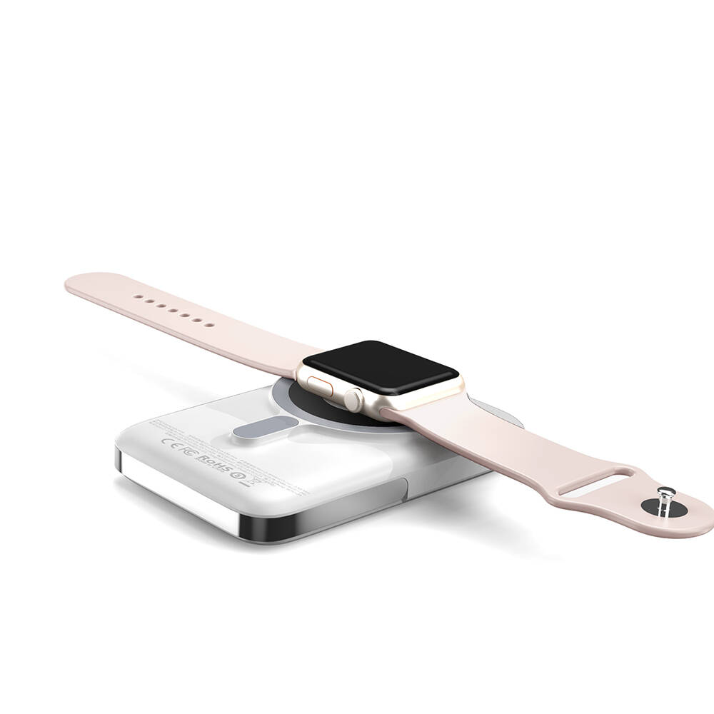 Wiwu Wi-P018 Elite Serisi Led Ekranlı M-safe Powerbank Wireless 15W 10000mAh - 6