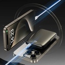 Wiwu Wi-P018 Elite Serisi Led Ekranlı M-safe Powerbank Wireless 15W 10000mAh - 12