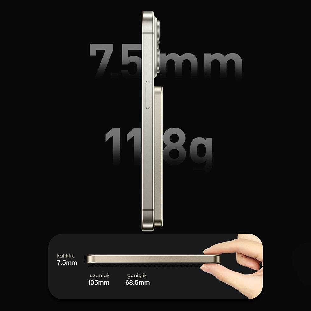 Recci RP25 PD 20W Ultra İnce Hızlı Şarj Özellikli Wireless Powerbank 15W 5000mAh - 8