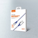 Recci RTC-N33C Instant Serisi USB-A to Type-C 3A Hızlı Şarj Özellikli Şarj ve Data Kablosu 2M - 5
