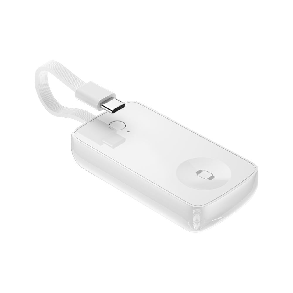 Wiwu Wi-M22 Ark Serisi 2in1 Akıllı Saat Mini Wireless Powerbank 2000mAh 2W - 2