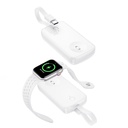 Wiwu Wi-M22 Ark Serisi 2in1 Akıllı Saat Mini Wireless Powerbank 2000mAh 2W - 5
