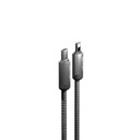 Lenyes LC527 Spiral Magnetik Örgülü Tasarım Type-C to Lightning Hızlı Şarj Özellikli Data ve Şarj Kablosu 27W 1M - 4