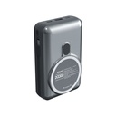 Lenyes PW222D Dijital LED Göstergeli Kablosuz Şarj Özellikli Type-C ve Lightning Kablolu Powerbank 18W 20.000mAh - 4