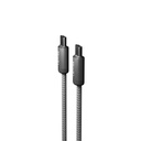Lenyes LC527 Spiral Magnetik Örgülü Tasarım Type-C to Type-C Hızlı Şarj Özellikli Data ve Şarj Kablosu 60W 1M - 5