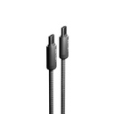 Lenyes LC527 Spiral Magnetik Örgülü Tasarım Type-C to Type-C Hızlı Şarj Özellikli Data ve Şarj Kablosu 60W 1M - 6