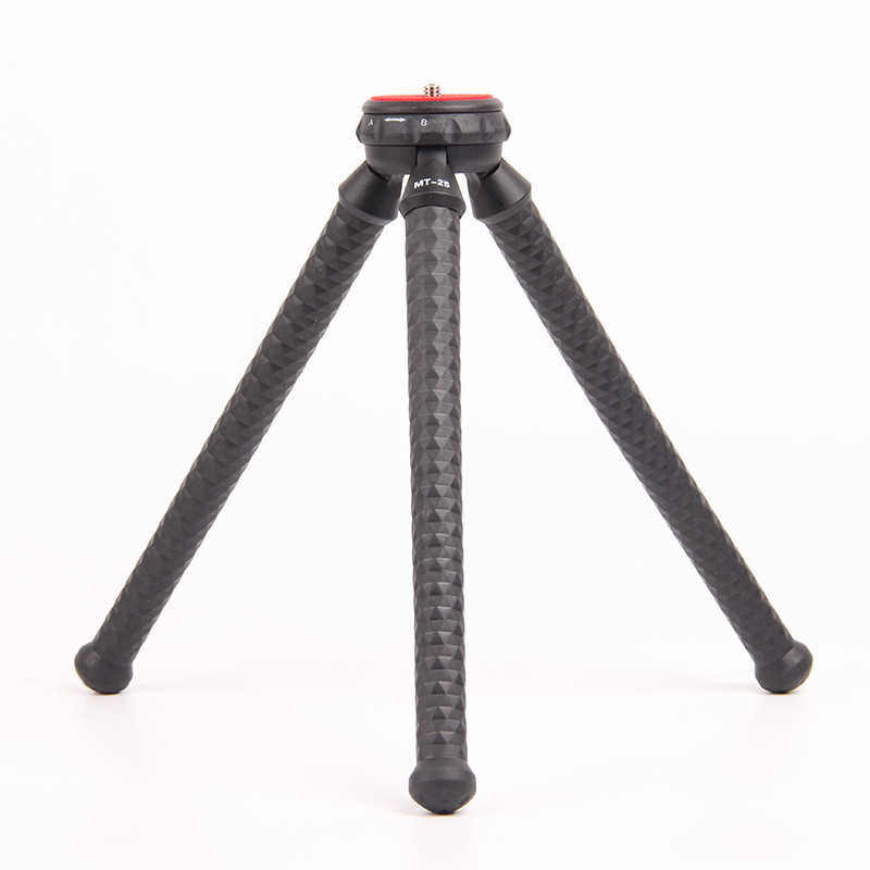 Jmary MT-25 Tripod Flexible Ahtapot Ayak Tasarımlı Tripod Telefon Sabitleyici 30 cm - 1
