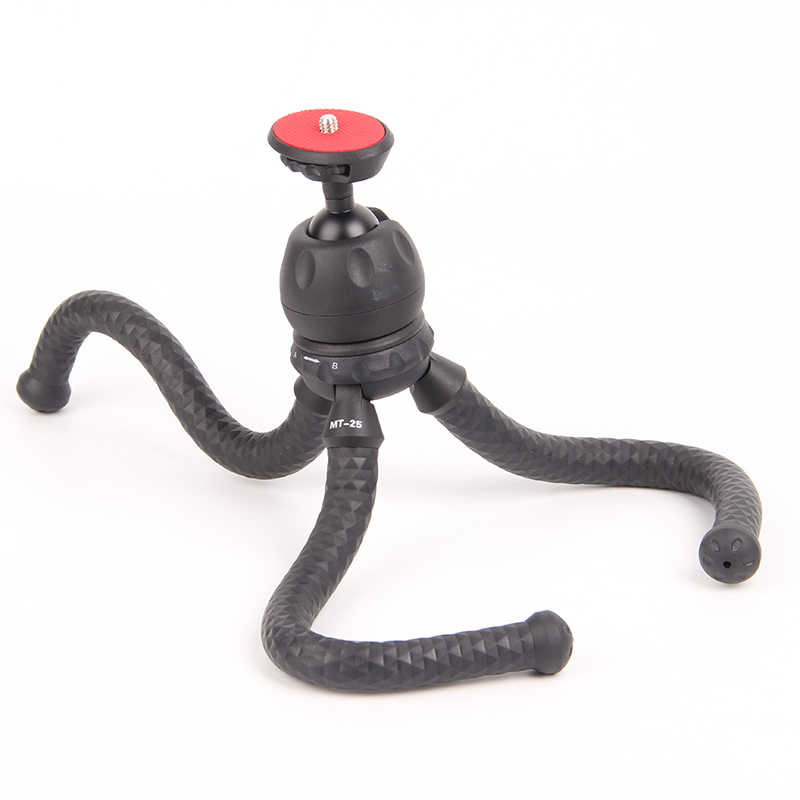 Jmary MT-25 Tripod Flexible Ahtapot Ayak Tasarımlı Tripod Telefon Sabitleyici 30 cm - 6