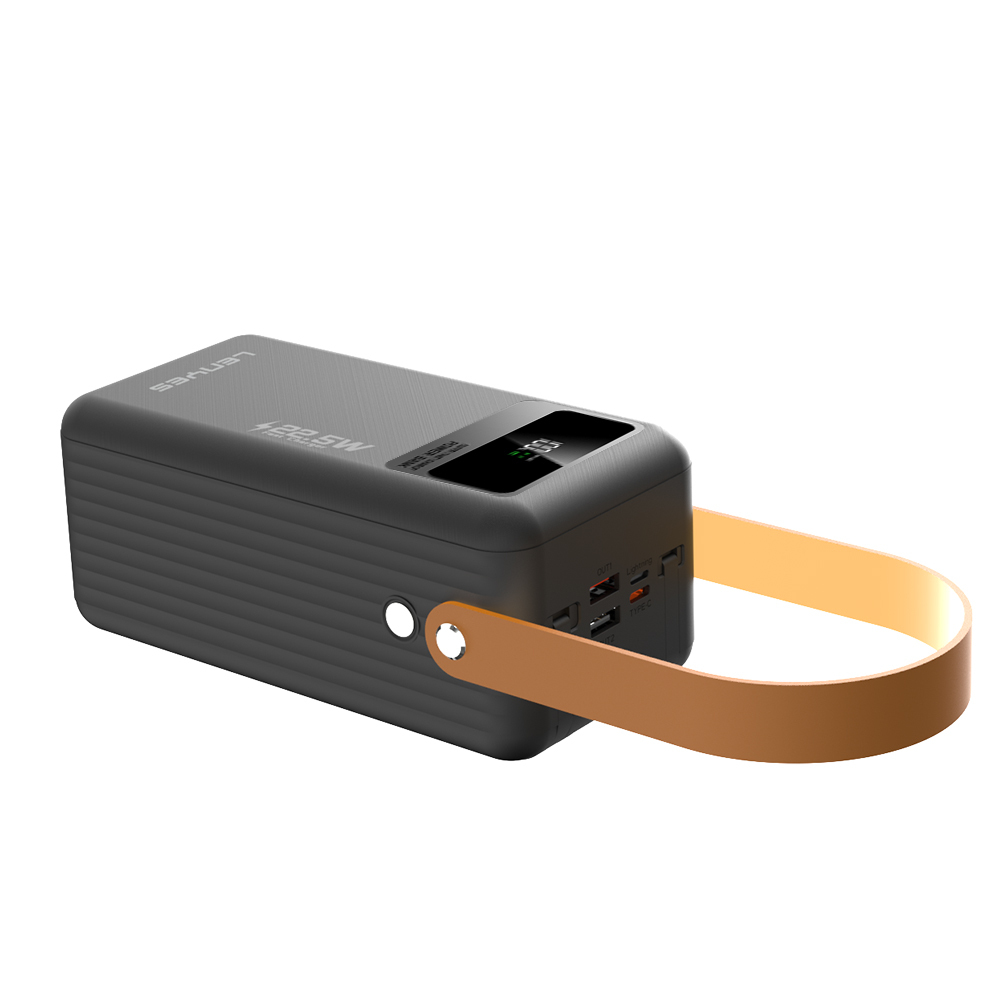 Lenyes PX691D LED Göstergeli Taşınabilir Askılı Powerbank 22.5W 60.000mAh - 4