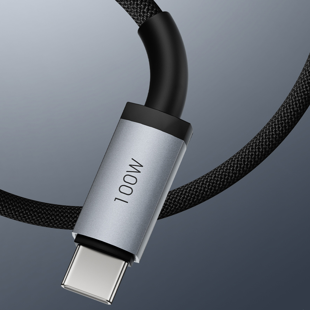 Wiwu Wi-C050 Legend Serisi 3in1 USB-A + Type-C to Lightning – Type-C – Akıllı Saat Şarj Kablosu 100W 1.2M - 3
