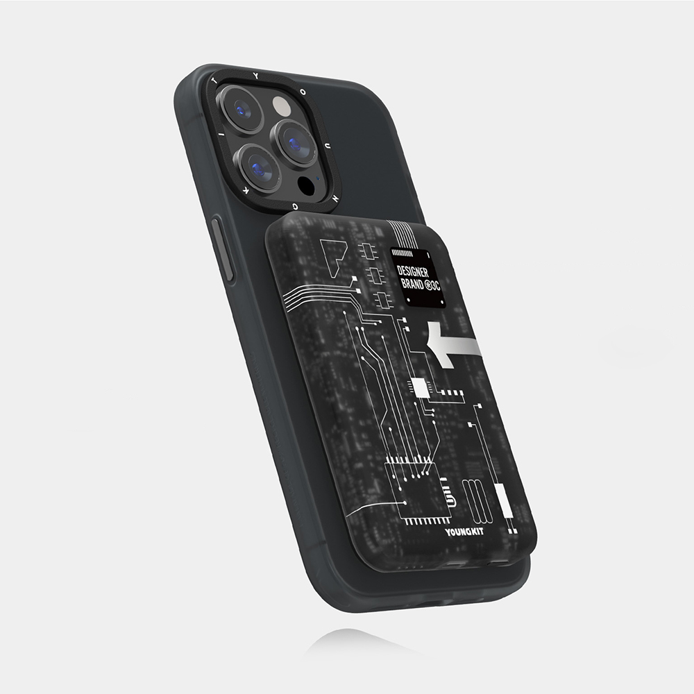 Youngkit Tech Hızlı Şarj Özellikli Wireless Powerbank 15W 5000mAh - 5