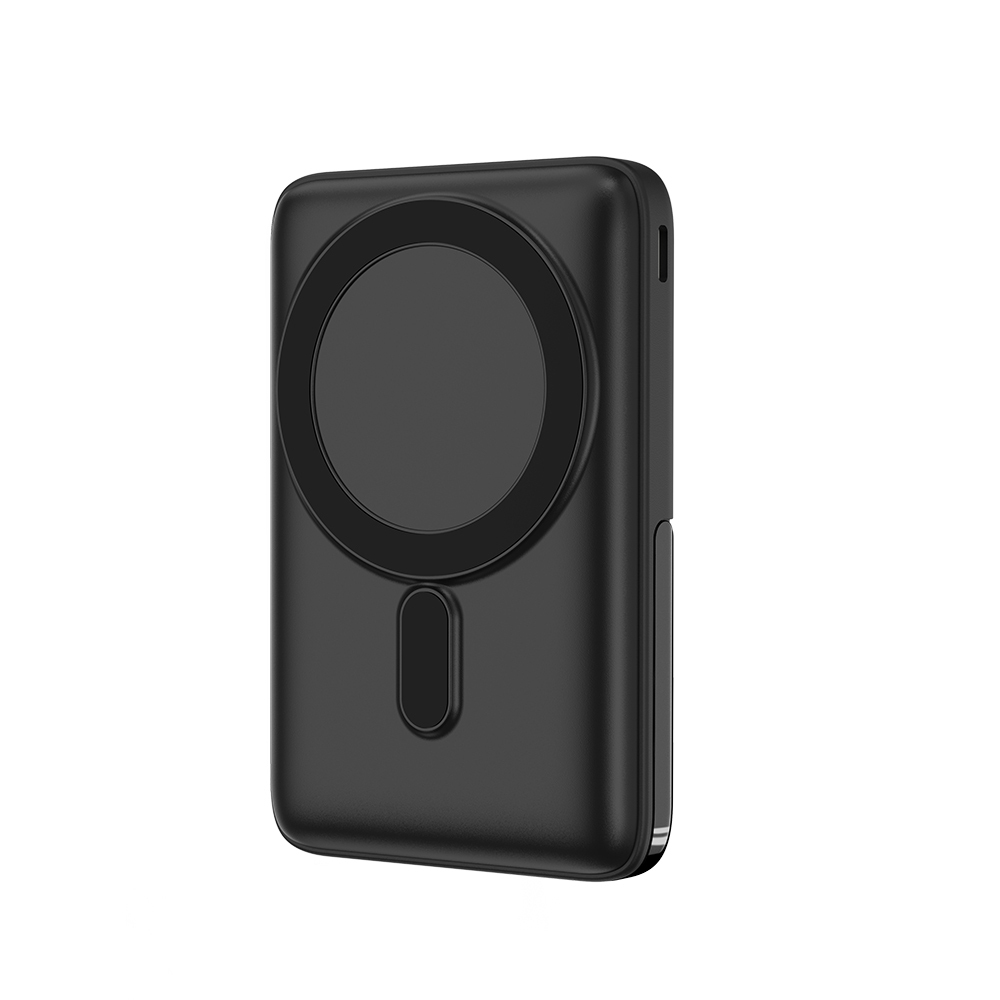 Wiwu Wi-P011 Gentleman Serisi LED Işık Göstergeli Standlı Kablosuz Powerbank 10.000mAh 15W - 2