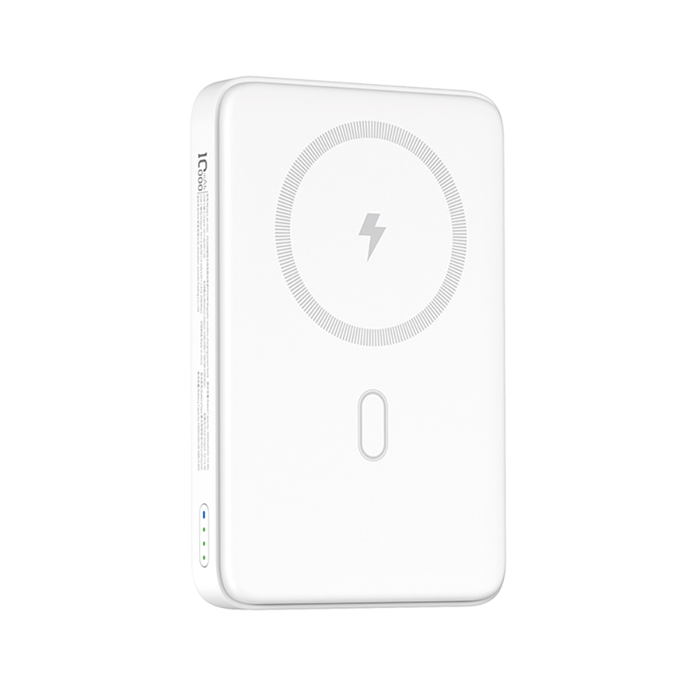 Wiwu Wi-P043 LED Işık Göstergeli Standlı Taşınabilir M-safe Wireless Powerbank 10.000mAh 15W - 3