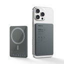 Recci RP33 PD 20W Ultra İnce Led Göstergeli Hızlı Şarj Özellikli Wireless Powerbank 15W 5000mAh - 11