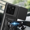 Xiaomi 14T Kılıf Magnetik Standlı Kamera Korumalı Zore Sürgülü Vega Kapak - 3