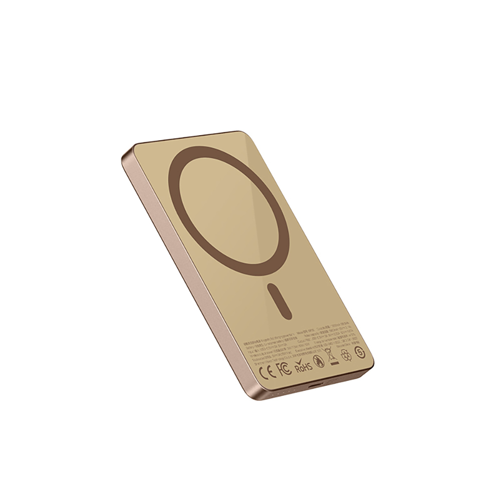 Recci RP35 PD 20W Led Göstergeli Hızlı Şarj Özellikli Wireless Powerbank 15W 10000mAh - 4