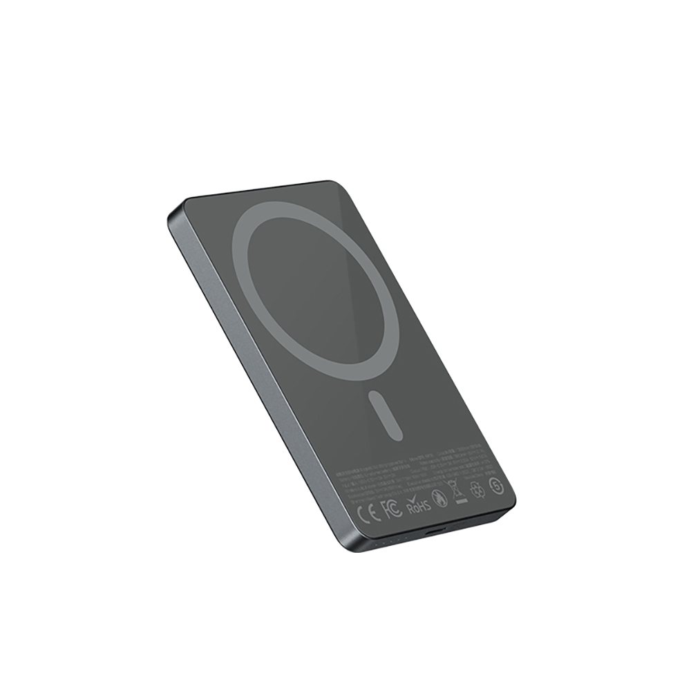 Recci RP35 PD 20W Led Göstergeli Hızlı Şarj Özellikli Wireless Powerbank 15W 10000mAh - 10