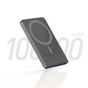 Recci RP35 PD 20W Led Göstergeli Hızlı Şarj Özellikli Wireless Powerbank 15W 10000mAh - 16