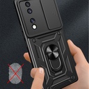 Honor 70 Kılıf Magnetik Standlı Kamera Korumalı Zore Sürgülü Vega Kapak - 5