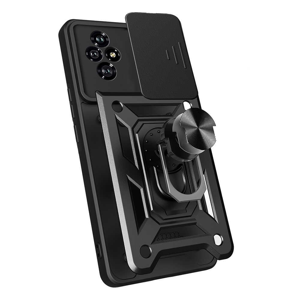 Honor 200 Kılıf Magnetik Standlı Kamera Korumalı Zore Sürgülü Vega Kapak - 1