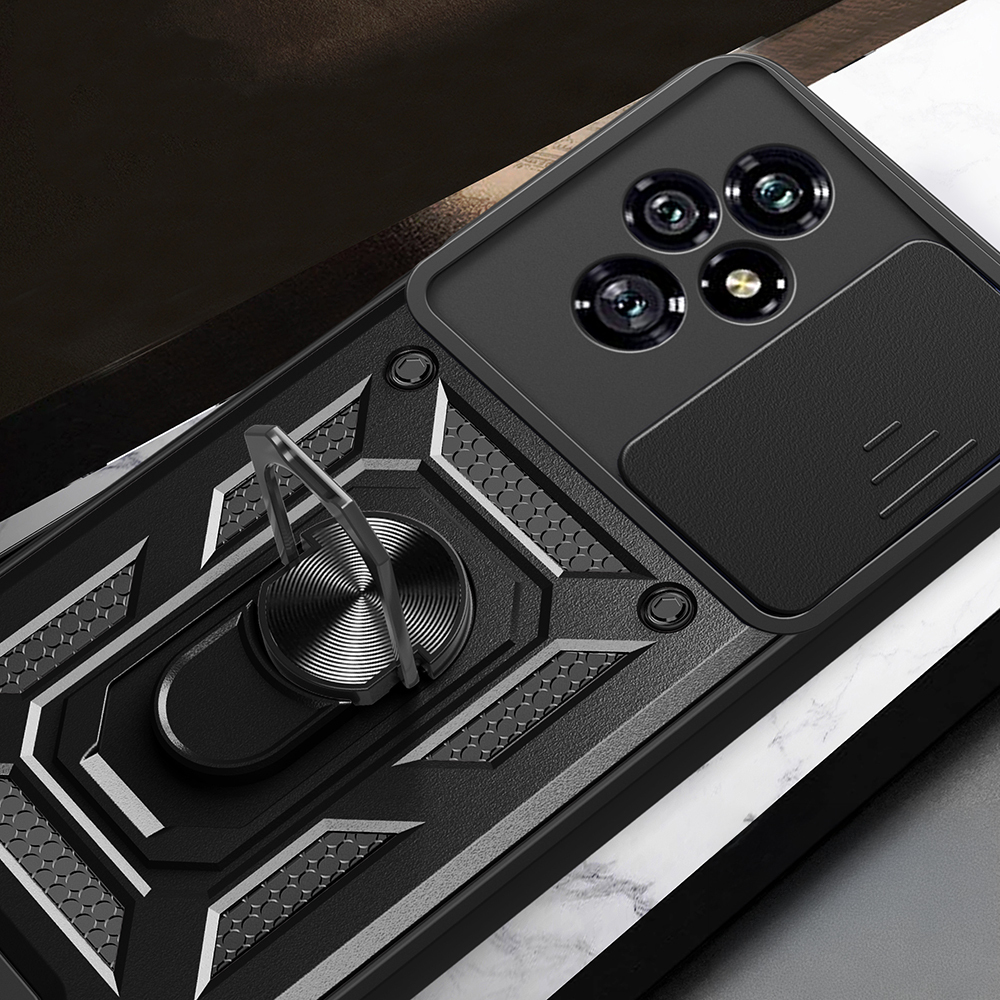 Honor 200 Kılıf Magnetik Standlı Kamera Korumalı Zore Sürgülü Vega Kapak - 8