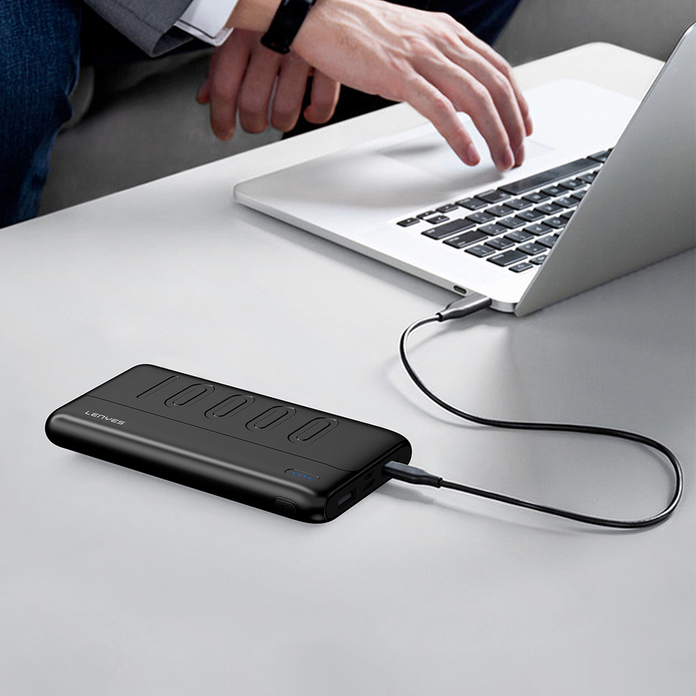 Lenyes PX135P Led Işık Göstergeli Taşınabilir Powerbank 10W 10000mAh - 2