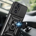Honor 200 Pro Kılıf Magnetik Standlı Kamera Korumalı Zore Sürgülü Vega Kapak - 3