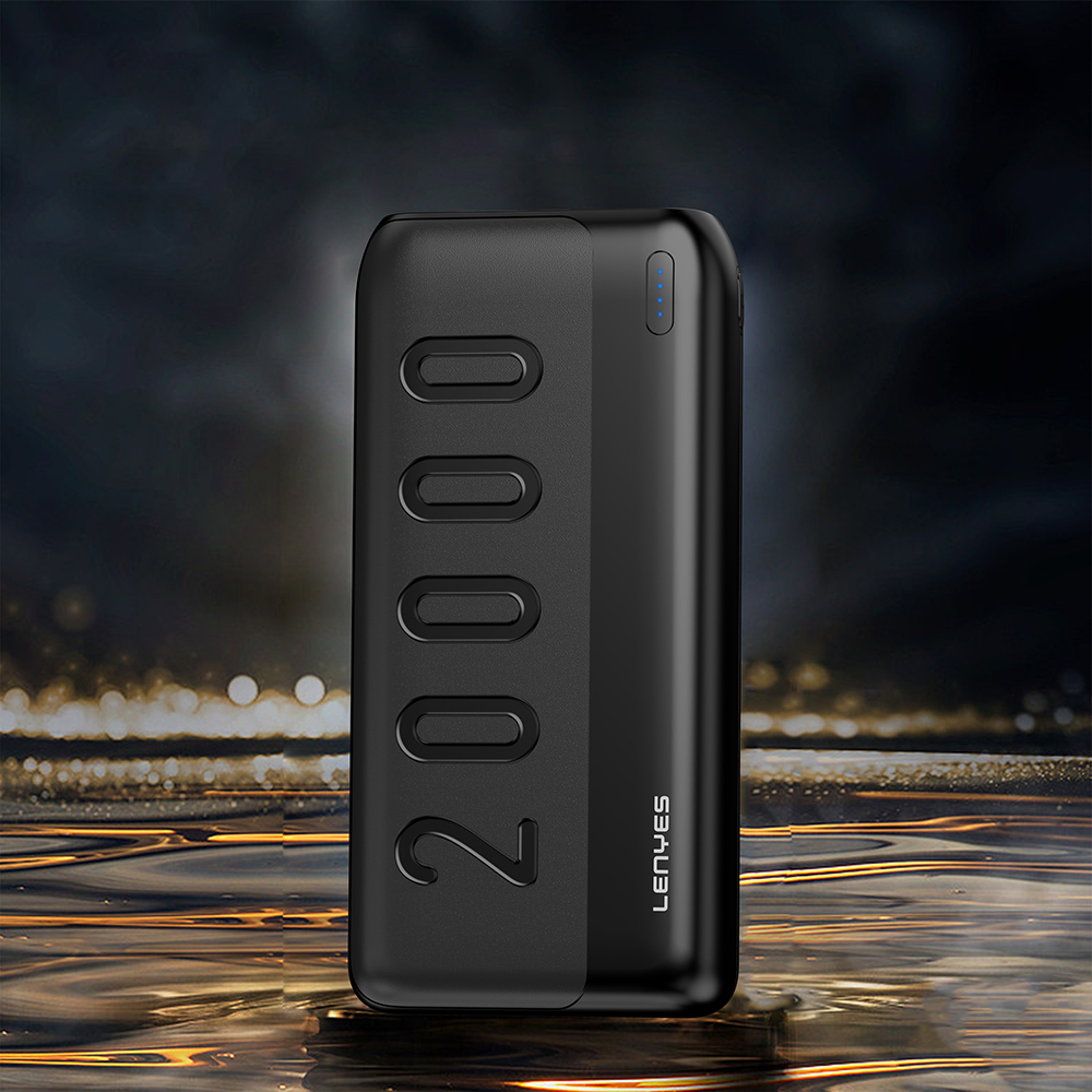 Lenyes PX235P Led Işık Göstergeli Taşınabilir Powerbank 10W 20000mAh - 3