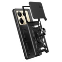İnfinix Note 40 Pro Kılıf Magnetik Standlı Kamera Korumalı Zore Sürgülü Vega Kapak - 1