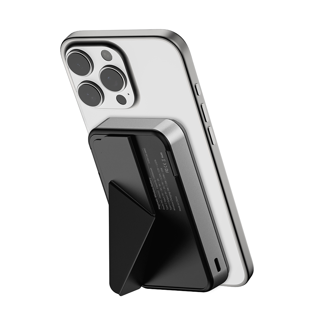 Raptic Trio Standlı Wireless ve PD Hızlı Şarj Özellikli Powerbank 15W 5000mAh - 4