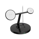 Wiwu Wi-W032 4 in 1 Magnetik Hızlı Şarj Özellikli Kablosuz Şarj Standı 15W - 2