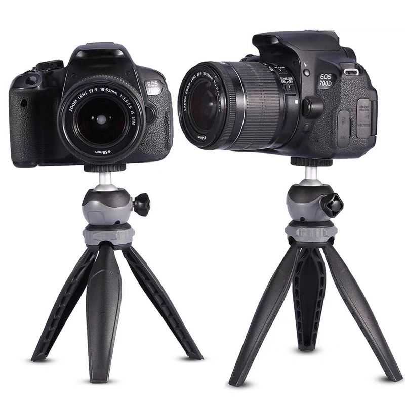 Jmary MT-20 Tripod 360 Derece Oynar Başlıklı Çok Yönlü Kısa Telefon Sabitleyici 16 cm - 4