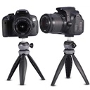Jmary MT-20 Tripod 360 Derece Oynar Başlıklı Çok Yönlü Kısa Telefon Sabitleyici 16 cm - 4