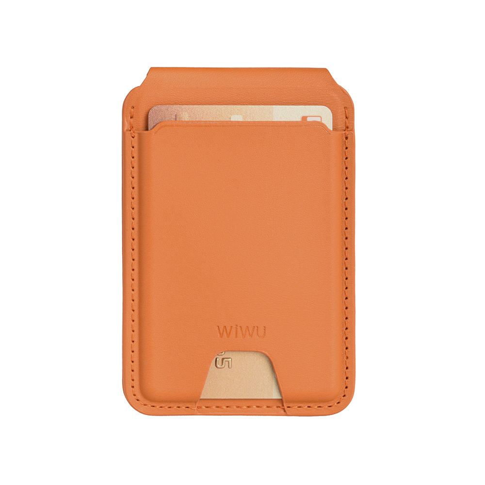 Wiwu MW-005 Magnetik Standlı Kartlık Qi Kablosuz Şarj Uyumlu FindMy Özellikli Mag Wallet - 10