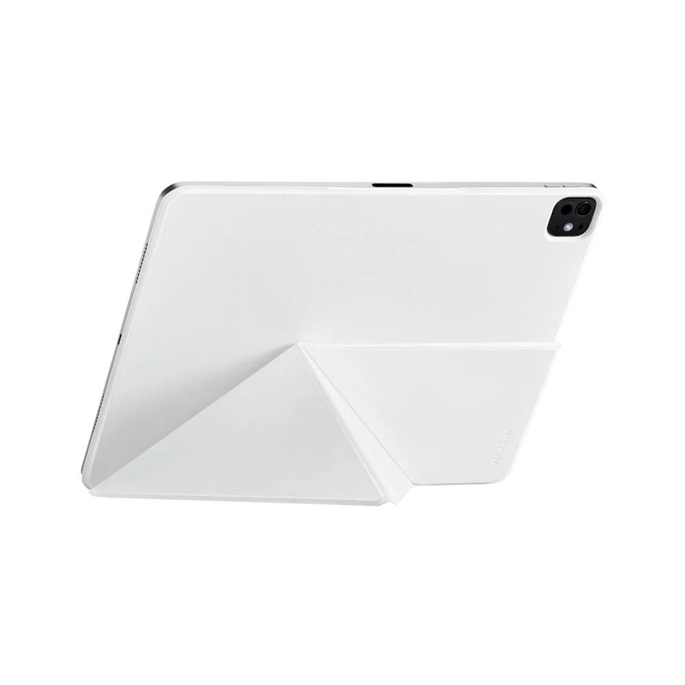 Apple iPad Pro 13 2024 Uyumlu Pitaka MagEZ Falio 2 Kalem Bölmeli Standlı Kılıf - 1