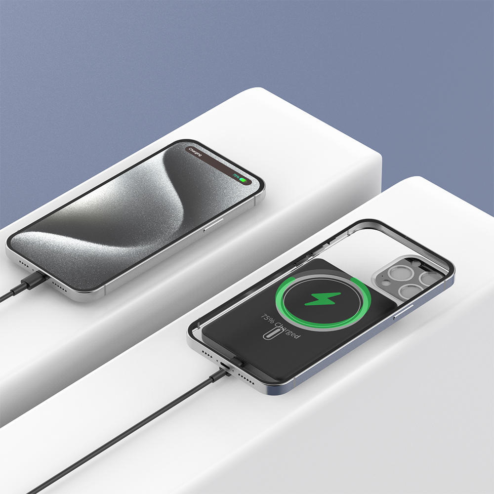 Lapas LP-PW003 Ultra İnce Hızlı Şarj Özellikli Wireless Powerbank 5000mAh 15W - 11