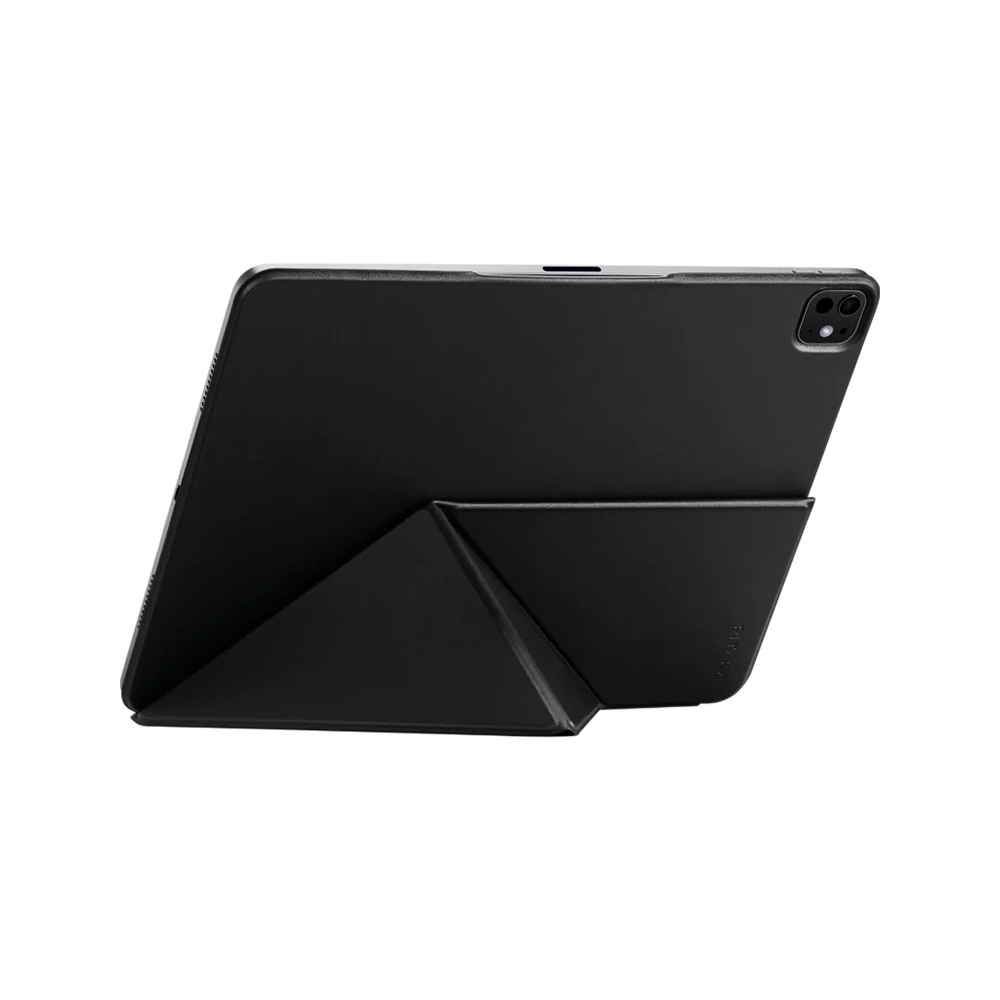 Apple iPad Pro 13 2024 Uyumlu Pitaka MagEZ Falio 2 Kalem Bölmeli Standlı Kılıf - 16